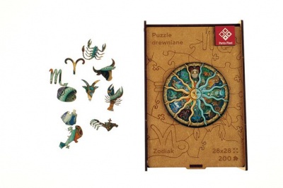 Puzzle, fa, A3, 200 darabos, PANTA PLAST "Zodiac"