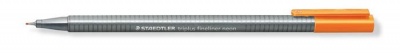 Tűfilc, 0,3 mm, STAEDTLER "Triplus 334", neon narancssárga